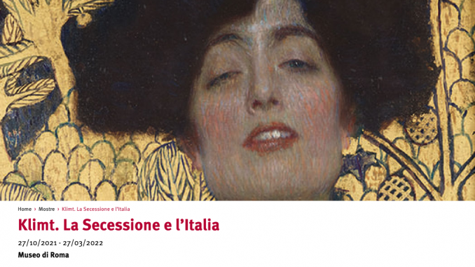 Mostra di Klimt Roma